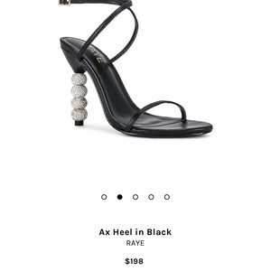 Ax heel in Black Raye